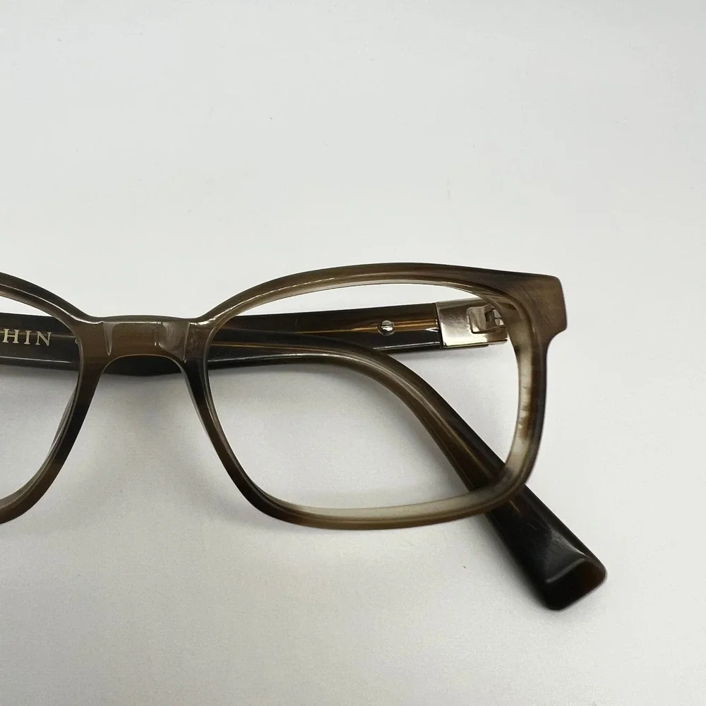 Seraphin Eyeglasses Brown Striated Handmade In Japan Women Eyewear Frames Only
